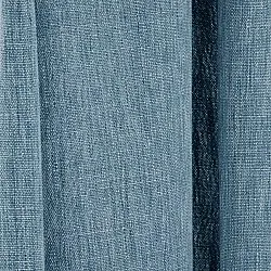 Cortinas - Cortina de linho Melania (turquesa escuro)