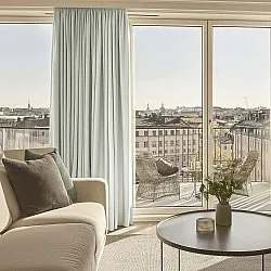 Cortinas - Cortina blackout Octavia (bege claro)