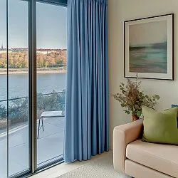 Cortinas - Cortina blackout Octavia (azul claro)