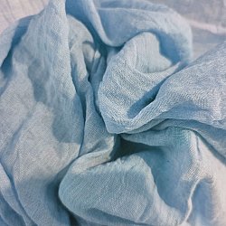 Cortinas - Cortina de renda Hilma (azul)