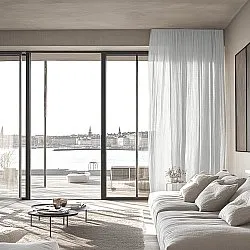 Cortinas - Cortina de renda Hilma (offwhite)