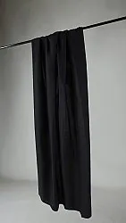 Cortinas - Cortina de algodão Anja (preto)