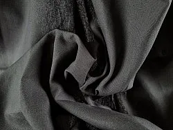 Cortinas - Cortina de algodão Anja (cinza escuro)