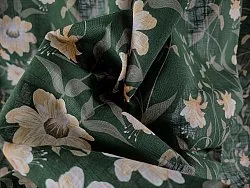 Cortinas - Cortina de algodão - Bodil (verde)