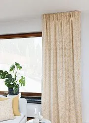 Cortinas - Cortina de algodão Helmi (amarelo)