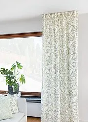 Cortinas - Cortina de algodão Katri (verde)