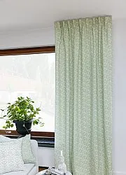 Cortinas - Cortina de algodão Satu (verde)