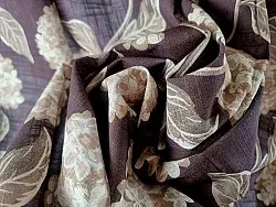 Cortinas - Cortina de algodão - Dorthe (roxo)