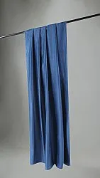 Cortinas - Cortina de veludo Juliet (azul)