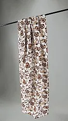 Cortinas - Cortina de algodão Mathilde (roxo)