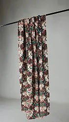 Cortinas - Cortina de algodão Paula (azul/multi)