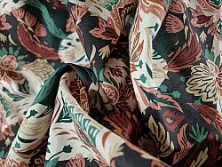 Cortinas - Cortina de algodão Paula (azul/multi)