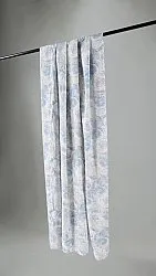 Cortinas - Cortina de algodão Soft (azul)