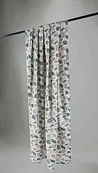 Cortinas - Cortina de algodão Wreath (azul)