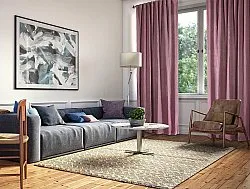 Cortinas - Cortina de linho Lilou (roxo)