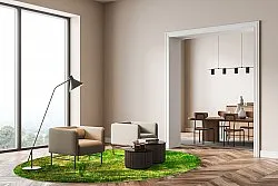 Tapete redondo - Padron (verde)