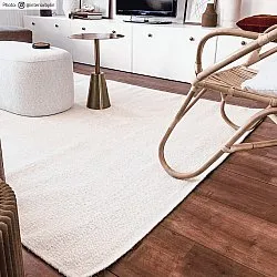 Tapete de lã - Hamilton (branco)