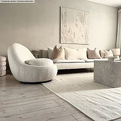 Tapete de lã - Hamilton (branco)