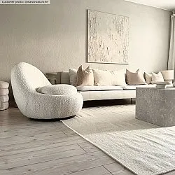 Tapete de lã - Hamilton (branco)