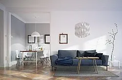 Tapete para interior e exterior - Hayden (cinza)