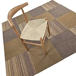 Alcatifa - Almeria Ladrilhos têxteis 24 unid. (marrom)