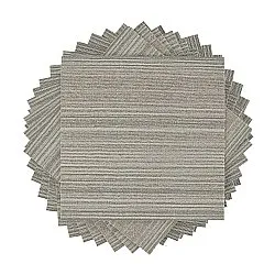 Alcatifa - Almeria Ladrilhos têxteis 24 unid. (cinzento às riscas irregulares)