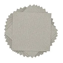 Alcatifa - Almeria Ladrilhos têxteis 24 unid. (cinzento às riscas)