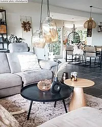 Tapete Wilton - Douz (preto/multicolorido)