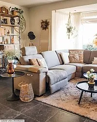 Tapete Wilton - Douz (preto/multicolorido)