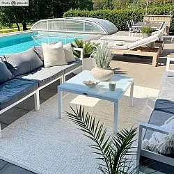 Tapetes de Plástico e Fio - Horredsmattan Marion Mix (cream)