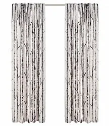 Cortina - Maya (preto/branco)