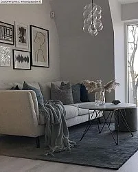 Tapete de viscose - Jodhpur Special Luxury Edition (preto)