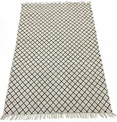 Trasmatta - Agadir (svart/vit)