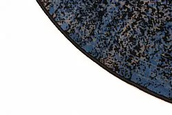 Tapete redondo - Peking Royal (azul-marinho)