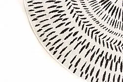 Tapete redondo - Brussels Night (cinza)