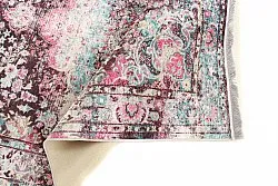 Tapete redondo - Jedaida (rosa/multicolorido)