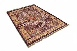 Tapete Wilton - Darnah (amarelo/multicolorido)