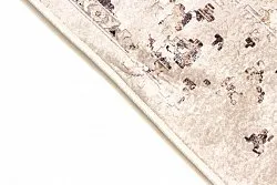 Tapete redondo - Toujane (cinza)