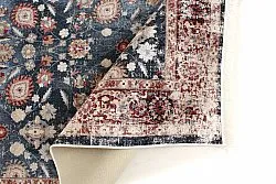 Tapete Wilton - Bouhjar (azul escuro/multicolorido)