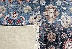 Tapete Wilton - Bouhjar (azul escuro/multicolorido)