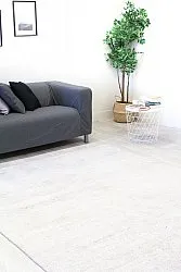 Tapete em seda de bambu - Faliraki (cinza claro)