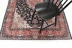 Tapete Wilton - Vakifli (azul/multicolorido)