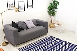 Tapete de retalhos - Ystad (azul)