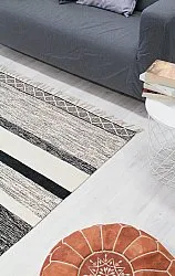 Tapete de retalhos - Nikita (cinza)