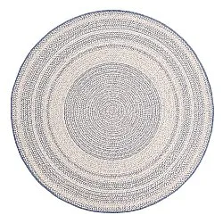 Tapete redondo - Indoor/Outdoor Angus (azul)