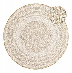 Tapete redondo - Indoor/Outdoor Angus (natureza)