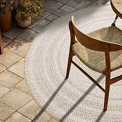 Tapete redondo - Indoor/Outdoor Angus (natureza)