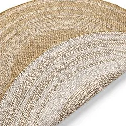 Tapete redondo - Indoor/Outdoor Angus (natureza)