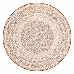 Tapete redondo - Indoor/Outdoor Angus (vermelho)