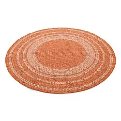 Tapete redondo - Indoor/Outdoor Angus (vermelho)